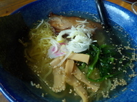 「しおらーめん」@麺魂 花畑本店の写真