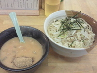 「鶏皮煮込みつけそば」@鶏皮煮込みつけそば専門店 常吉の写真