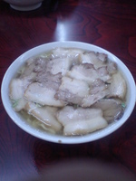 「大盛り肉そば」@坂内食堂 喜多方本店の写真