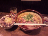 「肉系カレーらーめん（木曜日限定15食）￥950」@らぁめん 葉月の写真