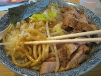 「まぜそば」@らーめん・つけめん 虎心の写真