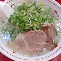 「博多ねぎぼっこしラーメン」@博多長浜屋台やまちゃん 銀座店の写真