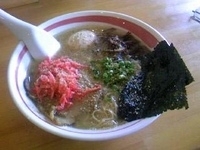 「豚骨味玉らーめん  細麺 120g 650円」@とんこつラーメン 光★MENJIの写真