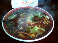 「広東ラーメン」@おばこ食堂 温海の写真