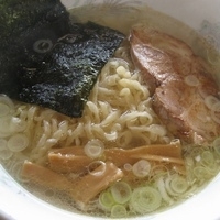 「サービスセット平日限定780円（塩ラーメン+から揚げ+半チャーハ」@富士多の写真