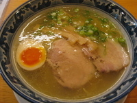 「鶏油らーめん」@中華そば 政次郎の写真