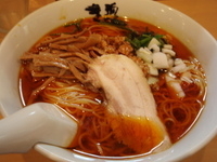 「夏辛タンタン麺（780円）+大盛（100円→無料（クーポン））+」@魂麺の写真