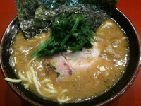 「ラーメン（麺固め）」@家系総本山 ラーメン吉村家の写真