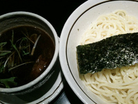 「つけソバ」@我流旨味ソバ 地雷源の写真