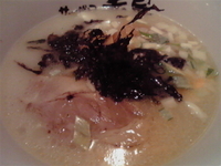 「塩ラーメン+餃子」@らーめん サッポロ赤星の写真