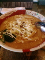 「イタリ和ンラーメン」@麺みの作 本店の写真