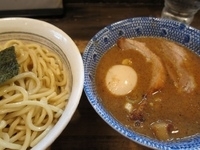 「つけ麺並盛り（750円）+半肉増し（150円）+味付玉子（100」@狼煙 〜NOROSHI〜の写真