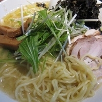 「限定 塩鶏そば・中盛り 850円」@麺処 井の庄 立川店の写真