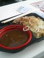 「美豚Wスープつけ麺800円」@お台場ラーメンPARKの写真