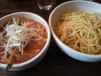 「辛味つけそば」@麺処くるりの写真