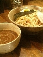 「醤油つけ麺 850円」@井之上屋の写真