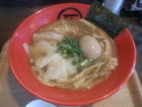 「鶏わんたん支那そば+煮玉子」@麺匠ごとうの写真