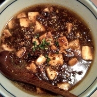 「麻婆豆富そば」@四川担々麺荘 彩たまやの写真