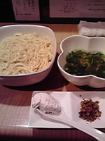 「2月限定 リコッタチーズと菜の花風味のつけめん」@菜の写真