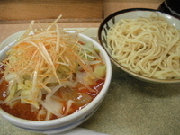 「辛スタ野菜もりそば 中」@大泉大勝軒の写真