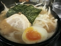 「赤味噌ラーメン880円」@石鍋つけ麺 あつあつ 新小岩店の写真