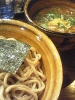 「ペジポタつけ麺（胚芽麺・大盛）」@つけ麺 えん寺 吉祥寺総本店の写真