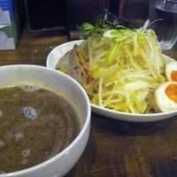 「豚塩つけ麺（太麺） クーポン利用で420円（通常料金650円）+」@拉麺 いっきの写真
