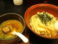 「一輝つけめん（元味）+こだわりの味玉」@つけめん舎 一輝の写真