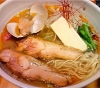 「春期限定メニュー 新ジャガタマの桜塩バターらーめん（850円）」@ら〜麺 もぐやの写真