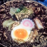 「焦がし味噌麺」@銀座 五行の写真