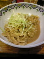「汁無し坦々麺」@中国ラーメン 揚州商人 目黒本店の写真