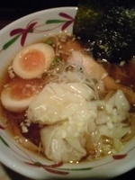 「特醤油とりそば」@天神下 大喜 高円寺分店の写真