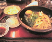 「汁なし坦々麺（￥740）3月のおすすめ」@支那そば 竹風の写真