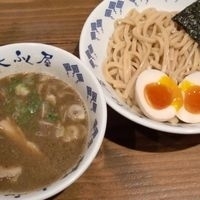 「重厚つけそば（並・あつもり） + 漬け玉子」@重厚煮干中華そば 大ふく屋 上野店の写真
