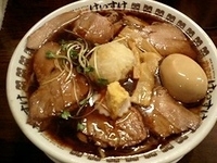 「肉そば半熟味玉入り（780円）」@New Old Style 肉そばけいすけの写真