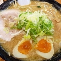 「みそ味玉子らーめん」@こってりらーめん なりたけ 本八幡店の写真