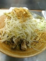 「覆麺まぜそば+モヤシダブル（無料）」@覆麺 智の写真