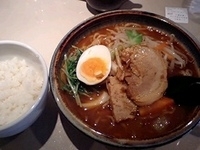 「スープカレー麺 ライス付き（880円）」@カレー大好きっの写真
