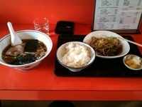 「ラーメン定食A」@十五番館の写真