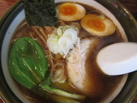 「東京にぼし麺（700円）+味付玉子（100円）」@大八車の写真