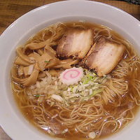 「中華蕎麦 大盛260グラム 780円」@馳走麺 狸穴の写真