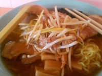 「ネギチャーシューメン（900円）」@ラーメンショップ 根崎の写真