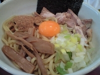 「まぜそば650円」@麺家 一鶴の写真