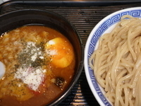 「トマトチーズつけ麺（800円）大盛（100円）」@麺絆や 519の写真