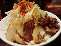 「煮干ラブメン（野菜・唐辛子） ※期間限定」@ラブメン 楽々の写真