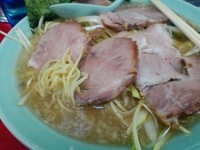 「ネギチャーシューメン（細麺）（800円）」@ラーメンショップ 牛久結束店の写真