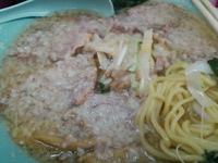 「ネギチャーシューメン（太麺+超脂多め）（800円）」@ラーメンショップ 牛久結束店の写真