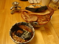 「つけめん特盛（500g）+特製トッピング+ちゃーしゅー」@自家製麺 然の写真