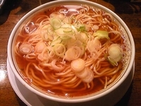 「中華そば（小）メンマ、チャーシュー抜き」@中華そば つし馬の写真