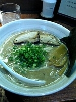 「荒煮干しそば+白飯」@煮干し 青樹の写真